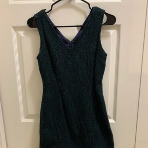 Banana Republic V-neck Tweed Dress